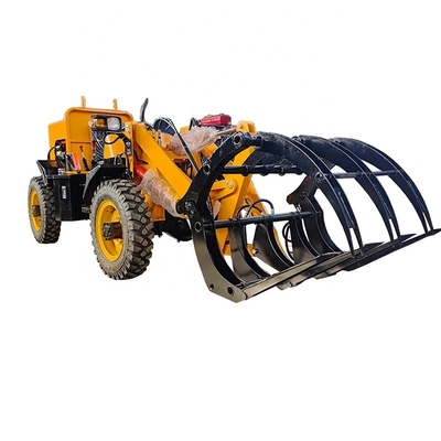 Маленькая машина дизельное колесное погрузчик 18hp мини легкое погрузчик может быть частично настроен