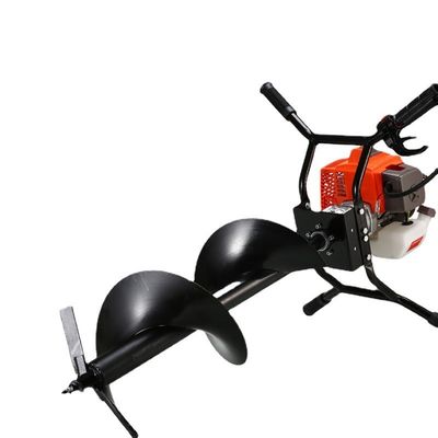 Компактный ручной бурильщик идеально подходит для копания грунтовых отверстий и других бурильщиков диаметром 7-80 см