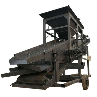 Строительные работы Необходимая дизельная электростанция Каменная скрининг-машина с двойным слоем