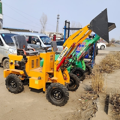 Zl15f мини-сочлененный колесный погрузчик с механическим управлением пилотом для легкой эксплуатации