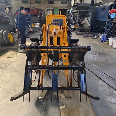 Одобрённые CE Wolf Mini Wheel Loaders Wl 80 без гидравлического клапана и массой 600 кг