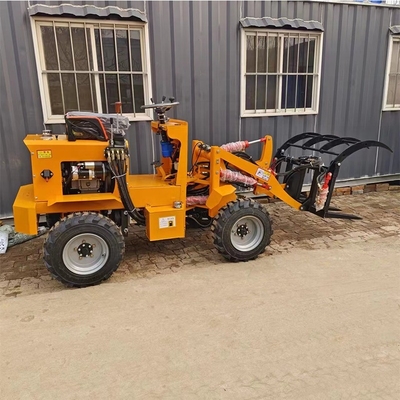 Одобрённые CE Wolf Mini Wheel Loaders Wl 80 без гидравлического клапана и массой 600 кг