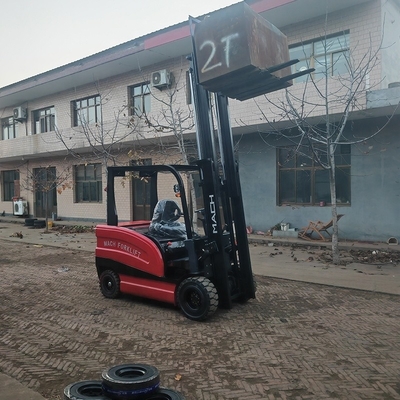 3000 кг грузоподъемности Электрический вилочный погрузчик для погрузки в цехах строительных материалов
