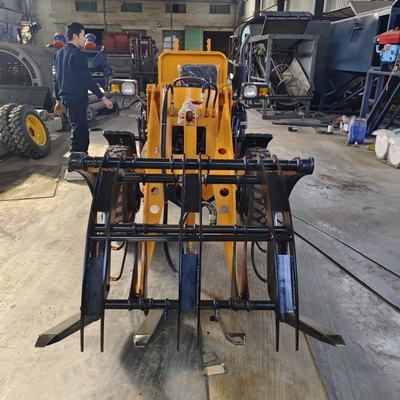 Прямая CHANGCHAI 18hp дизельная колесная загрузка с размерами 2800 X 1000 X 1400 мм