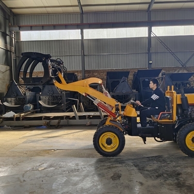 Энергетическая горнодобывающая Front End Loader Compact Wheel Loader Трактор с двигателем CHANGCHAI