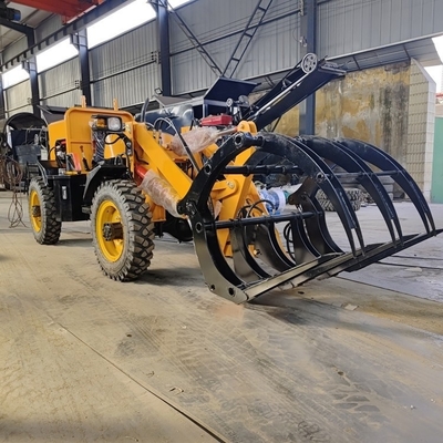 Маленькая машина дизельное колесное погрузчик 18hp мини легкое погрузчик может быть частично настроен