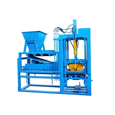 Tanzania Paver Block Brick Maker Qmr2-45 Ручная машина для изготовления кирпича 3500 кг Вес