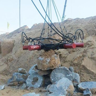 Подходящий экскаватор тон ≥10 Бетон круглые свай голова резач скалы сломатель свай резач дробильный инструмент