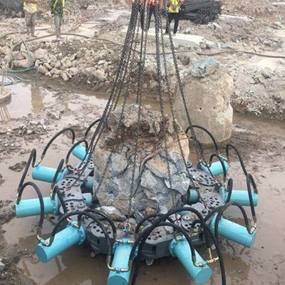 1470 кг Бефокус Гидравлический слой для экскаватора Круглый слой для слома бетона