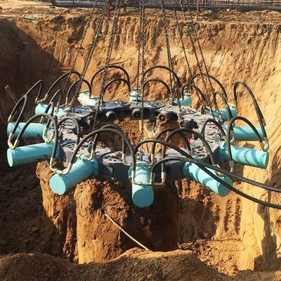 1470 кг Бефокус Гидравлический слой для экскаватора Круглый слой для слома бетона