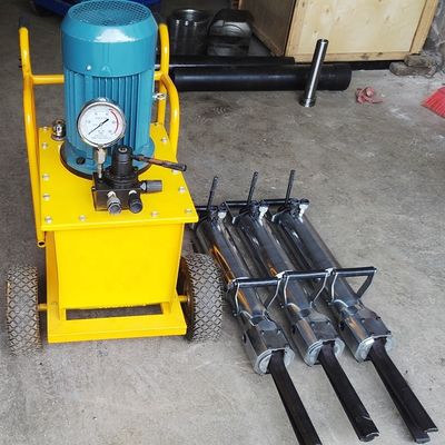 Гидравлическая машина для расщепления пейзажных камней различных размеров