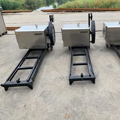 Plc Diamond Quarry Wire Saw для резки камней 55KW Горный кирпичный режущий аппарат
