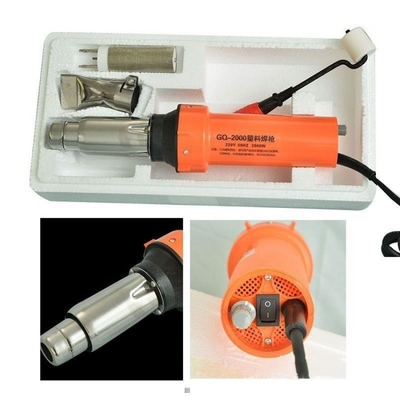 HDPE ПВХ пластмассовый ручной сварки 220V горячего воздуха пластмассового сварного пистолета для требований клиента