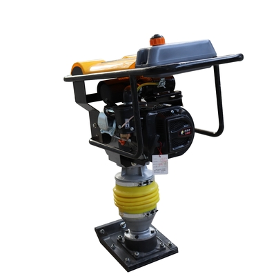 5.5hp бензиновый двигатель Земля Раммер для 75 кг уплотнения Влияние в электрической конструкции