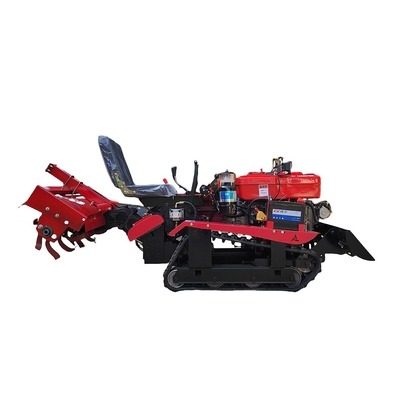 Проектирование 25hp 30hp 35hp Farm Tiller Mini 2-колесный ходовый трактор с плугом / вращающимся тилером