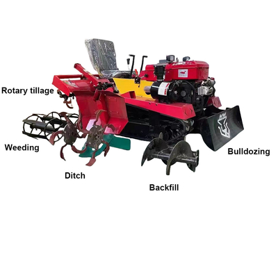 Сельскохозяйственный трактор 25hp 35hp 50hp 80hp ползучий трактор для обработки различных сельскохозяйственных земель