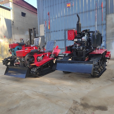 Сельскохозяйственный трактор 25hp 35hp 50hp 80hp ползучий трактор для обработки различных сельскохозяйственных земель