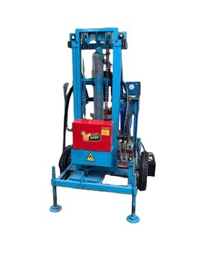 Пневматический болтовый буровой 200м дизельный гидравлический небольшой портативный буровой скважины для воды