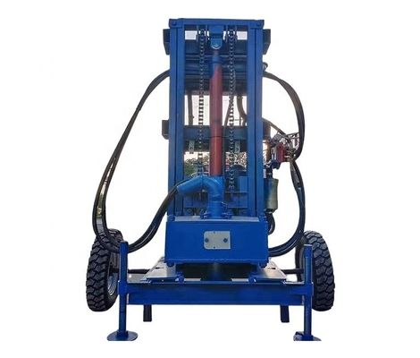 Пневматический болтовый буровой 200м дизельный гидравлический небольшой портативный буровой скважины для воды