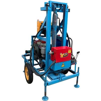 Электромотор 550 кг грузовик монтированная скважина для бурения с водой с глубиной бурения 300 м