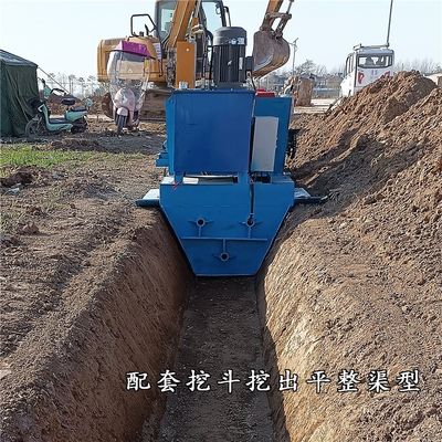 Специализированная машина для облицовки бетонных каналов в форме U для строительства и сельскохозяйственных канавов