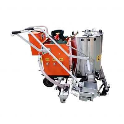 Бензиновый двигатель Zebra Crossing Line Road Marking Machine Straight Line Регулируемое резиновое колесо Парковочный гараж Welt Маркировочный инструмент