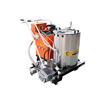 Бензиновый двигатель Zebra Crossing Line Road Marking Machine Straight Line Регулируемое резиновое колесо Парковочный гараж Welt Маркировочный инструмент