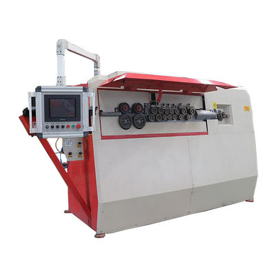 2кВт Моторная мощность Нержавеющая сталь Железный штанга Bender Cutter Cnc 2d Wire Stirrup Bending Machine