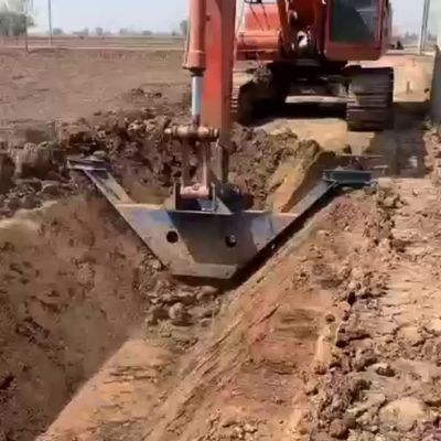 У-образный дизайн Водяной цементный ров Формирующая машина идеально подходит для строительства водного канала