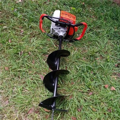 Компактный ручной бурильщик идеально подходит для копания грунтовых отверстий и других бурильщиков диаметром 7-80 см