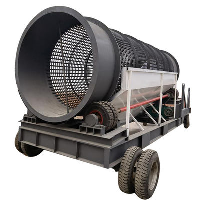 Эффективно фильтруйте песок с помощью 11m*2.2m*3.7m Mobile Silica Sand Machine