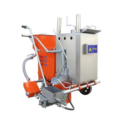 Самоходный дорожный маркировочный аппарат с холодной краской и двигателем газопровода