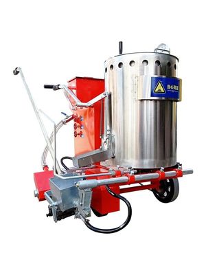 Самоходный дорожный маркировочный аппарат с холодной краской и двигателем газопровода