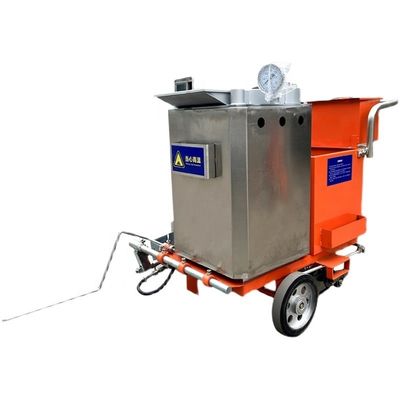 Самоходный дорожный маркировочный аппарат с холодной краской и двигателем газопровода