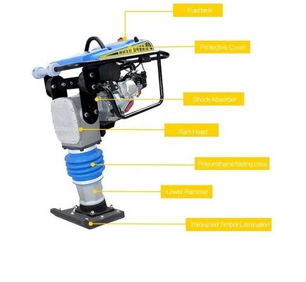 Ручной бензиновый двигатель Rammer прыгающий вибрирующий компрессор Tamping Rammer для томирования