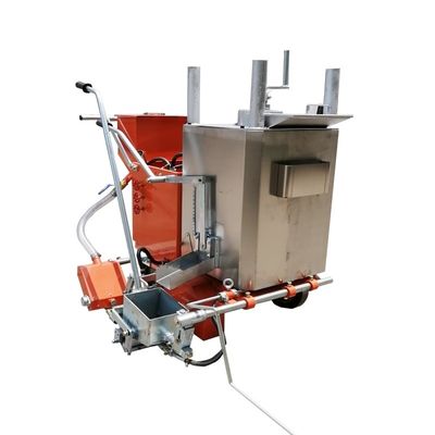 Термопластическая дорожная красовальная машина с размером 1200*850*1000 мм и толщиной линии 1-2 мм