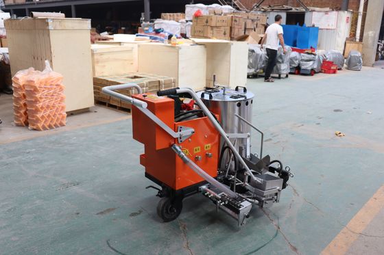 Термопластическая дорожная красовальная машина с размером 1200*850*1000 мм и толщиной линии 1-2 мм