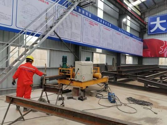 Машина для изгиба труб массой 1800 кг для изгиба верхней части стали в форме буквы H и профиля 14-25 I-beam