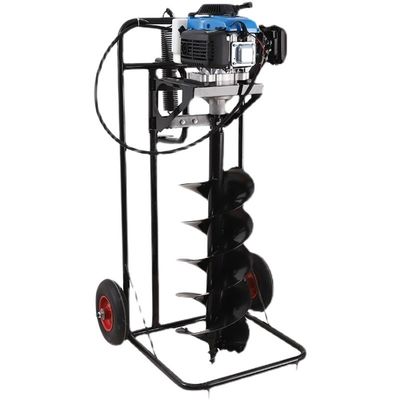 65cc Ручная вращающаяся почва земляная мотыльщик пост отверстия копальщик машины для копания ям