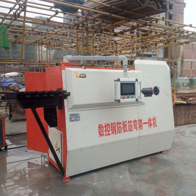 Моторная мощность 2 кВт Автоматическая стальная штанга Стрип изгибающая машина для строительных проектов