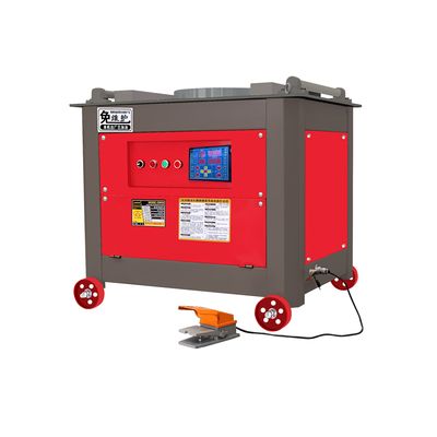 380кг Скорость двигателя 1440 р/мин Ребер изгибатель и выпрямитель стальной свертывающей машины