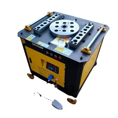 380кг Скорость двигателя 1440 р/мин Ребер изгибатель и выпрямитель стальной свертывающей машины