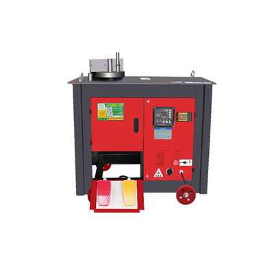 Машина для изгиба катушек из ребра 25 мм Максимальный угол изгиба 0°-180° для передового изготовления стержней