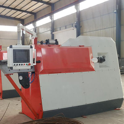 Моторная мощность 2 кВт Автоматическая машина для изгиба проволоки из ребер для обработки нержавеющей стали