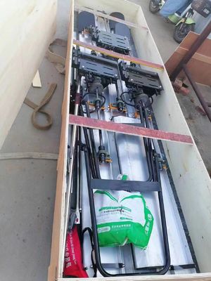 1.2kw Цементный толкательный влагоупорядочный вибрационный линейщик с гидравлическим насосом на заказ