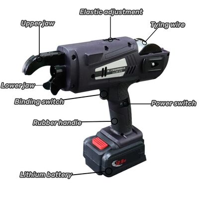 6 45мм ребер Power Tying Machine с емкостью батареи 1500/4500mah и компактным размером