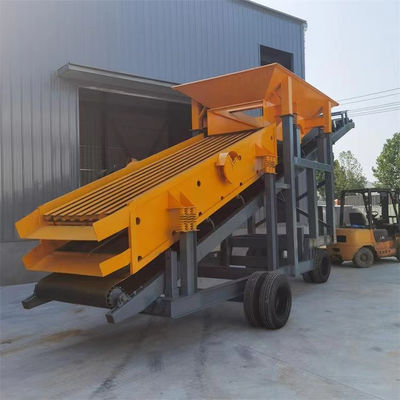 1800 KG Строительные работы Вибрационная машина для мобильного дробильного и скринингового завода