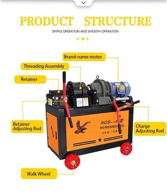 5.5кВ вертикальная двойная головная 3-ствольная прокатная машина для точной прокладки