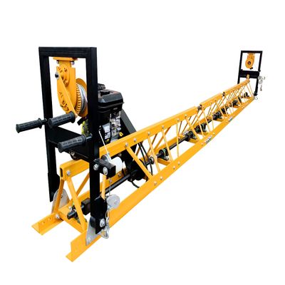 168 кг. Алюминиевая лазерная вибрирующая бетонная скребка для гладкого прокладки дорог