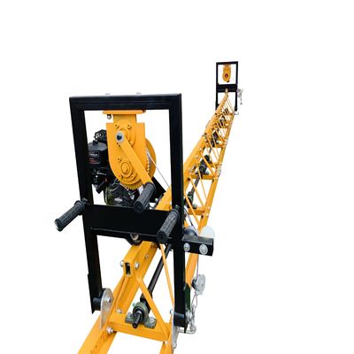 168 кг. Алюминиевая лазерная вибрирующая бетонная скребка для гладкого прокладки дорог